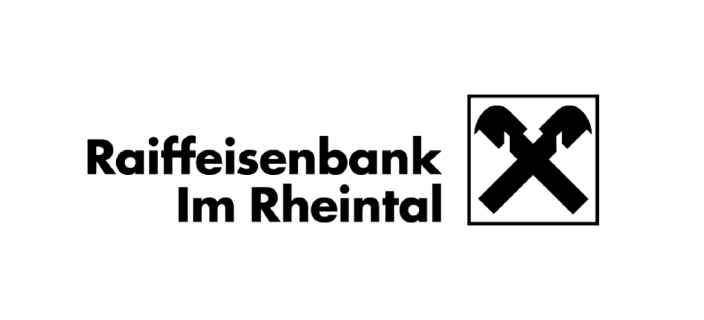 Logo der Raiffeisenbank im Rheintal